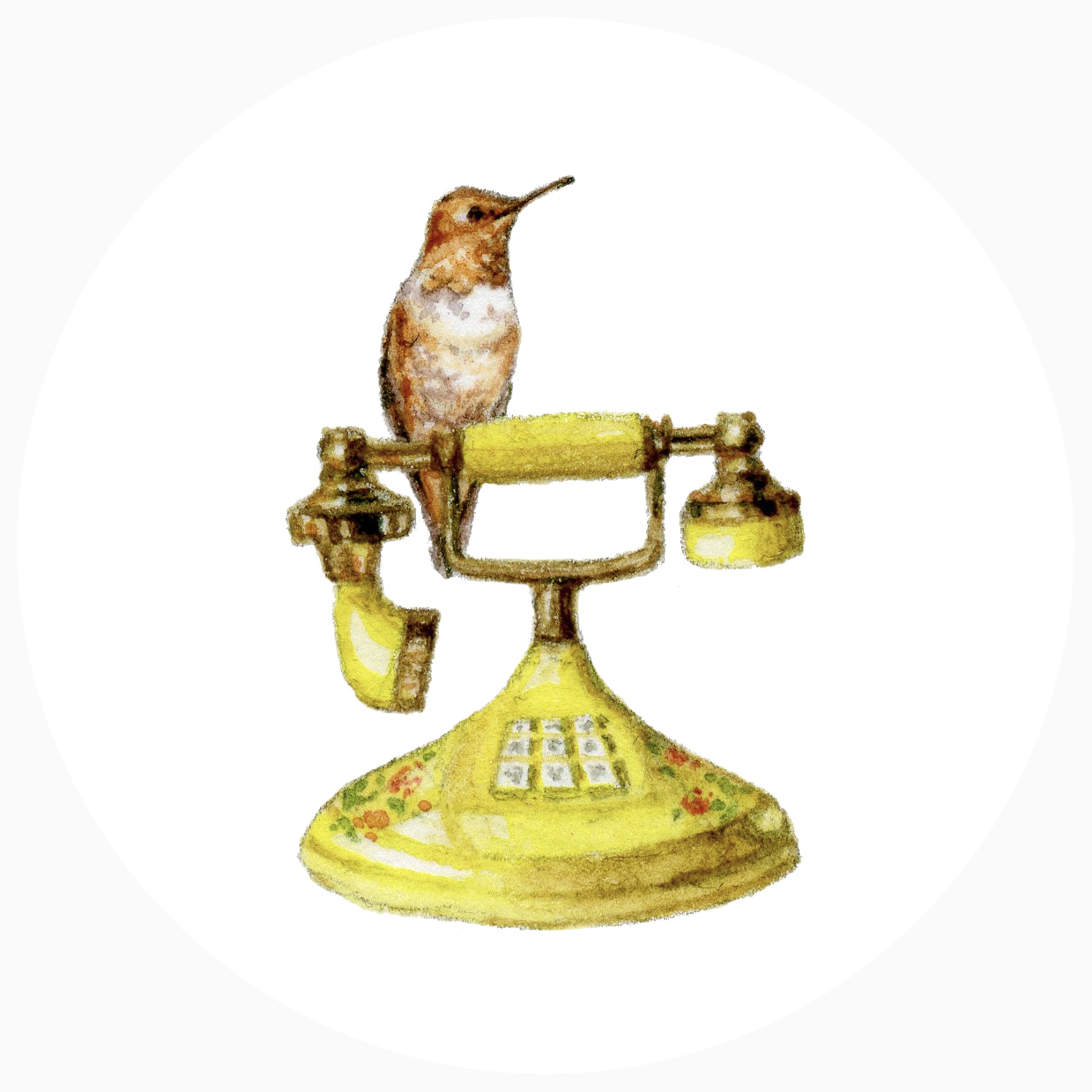 Painting for Hummingbirds logo